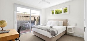 Light-filled master bedroom with garden views. - The Geelong West Gem (Greater Geelong)