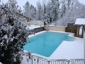 Vista des de l'allotjament