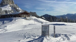 Blick von der Unterkunft
