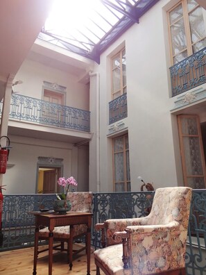 Uitzicht vanuit accommodatie