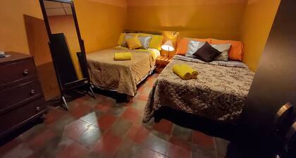 House in the Historic Center of Santa Tecla ("Hostal Mi Abuela"), near Paseo El Carmen