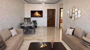 Living area - Beautiful apartment • Air Conditioning, Elevator, High-Speed Wi-Fi (Oriental)