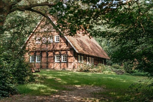 Cabin in Löningen with swimming pool