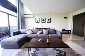 Maisonette, 1 Schlafzimmer, Nichtraucher | Wohnbereich