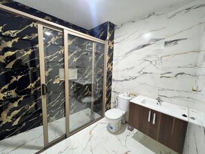 Bathroom - Downtown Apartment • 2 Wi-Fi High-Speed Air Conditioners (Oriental)