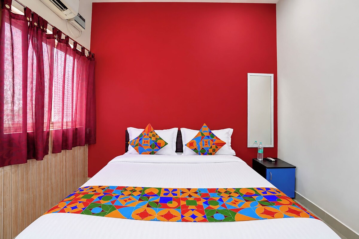 Phòng Deluxe | Bộ trải giường bằng vải cotton Ai Cập, bộ đồ giường cao cấp 