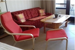 Living area - Holiday apartment with 1 bedroom (Fehmarn)