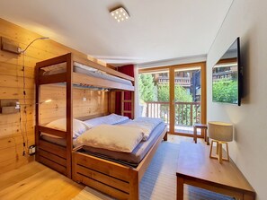 Room - Lovely apartment for 7 guests with WIFI, TV, balcony and panoramic view (Grimentz)