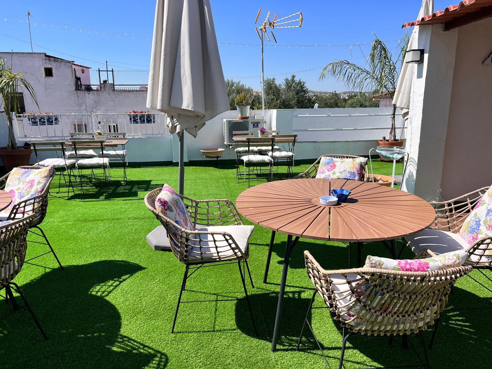 Rooftop terrace