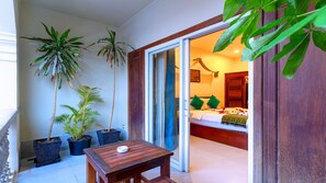 Phòng đôi Deluxe, ban công, quang cảnh thành phố | Hiên