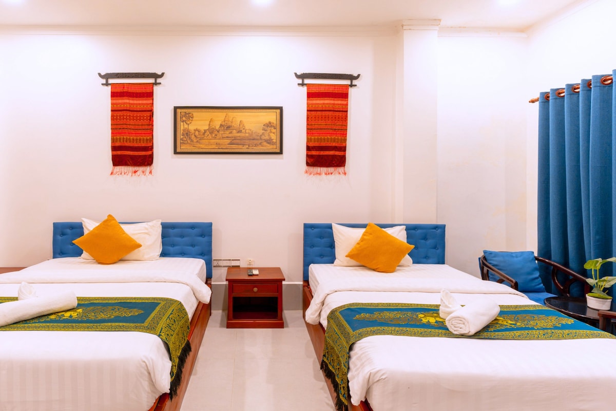 Phòng 2 giường đơn Superior, không hút thuốc | Két bảo mật tại phòng, bàn, khu vực làm việc phù hợp cho laptop 