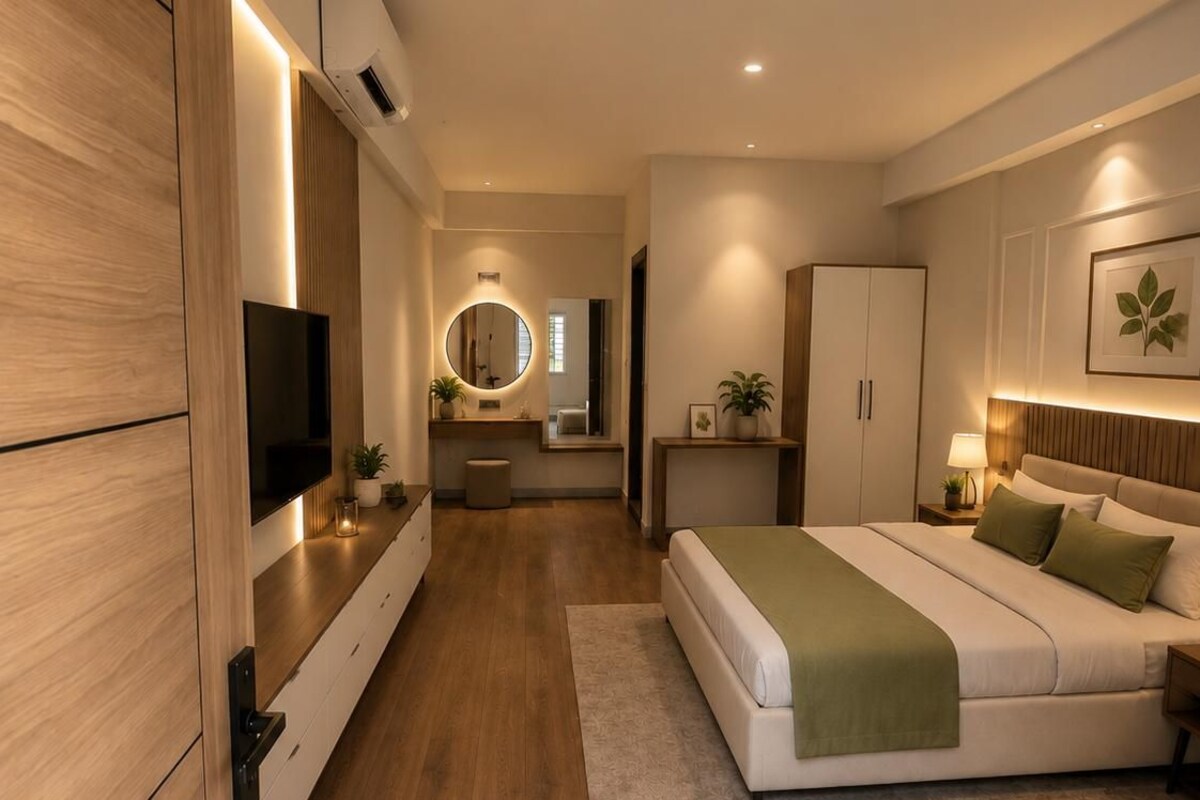 Kamar Double Deluks, pemandangan kota