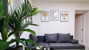 Appartement, 1 chambre | Coin séjour
