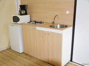 Private kitchen - Bungalow, pets welcome - 5 guests (Monplaisant)