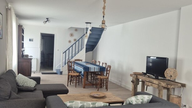 Living area - House with garden - Fouras - 6 guests (Fouras)