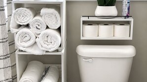 Bathroom - Adorable 2-bedroom apartment with AC in charming Norwood (Norwood)