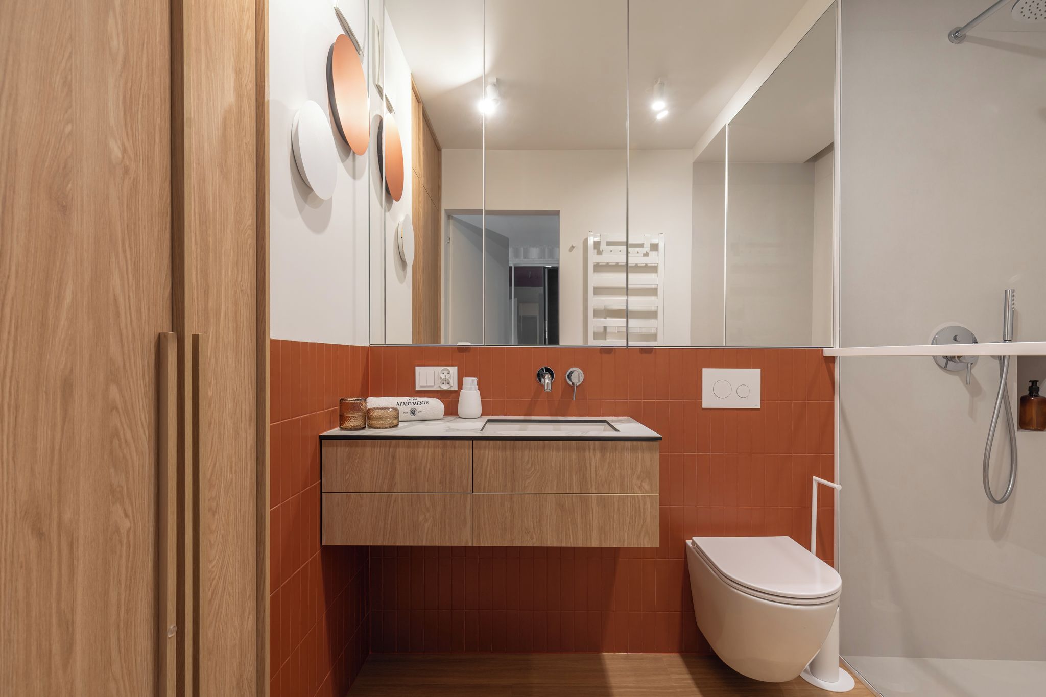 Appartement Supérieur, 2 chambres, vue ville | Salle de bain