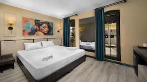 Habitación Deluxe | Espacio para trabajar con un portátil y wifi gratis