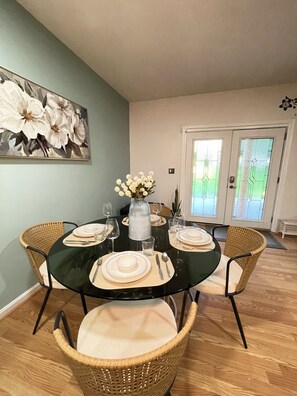 Unclassified image, 3 of 34, button - Wonderful basement apartment. Quiet & cozy with patio & fully equipped kitchen (Silver Spring)