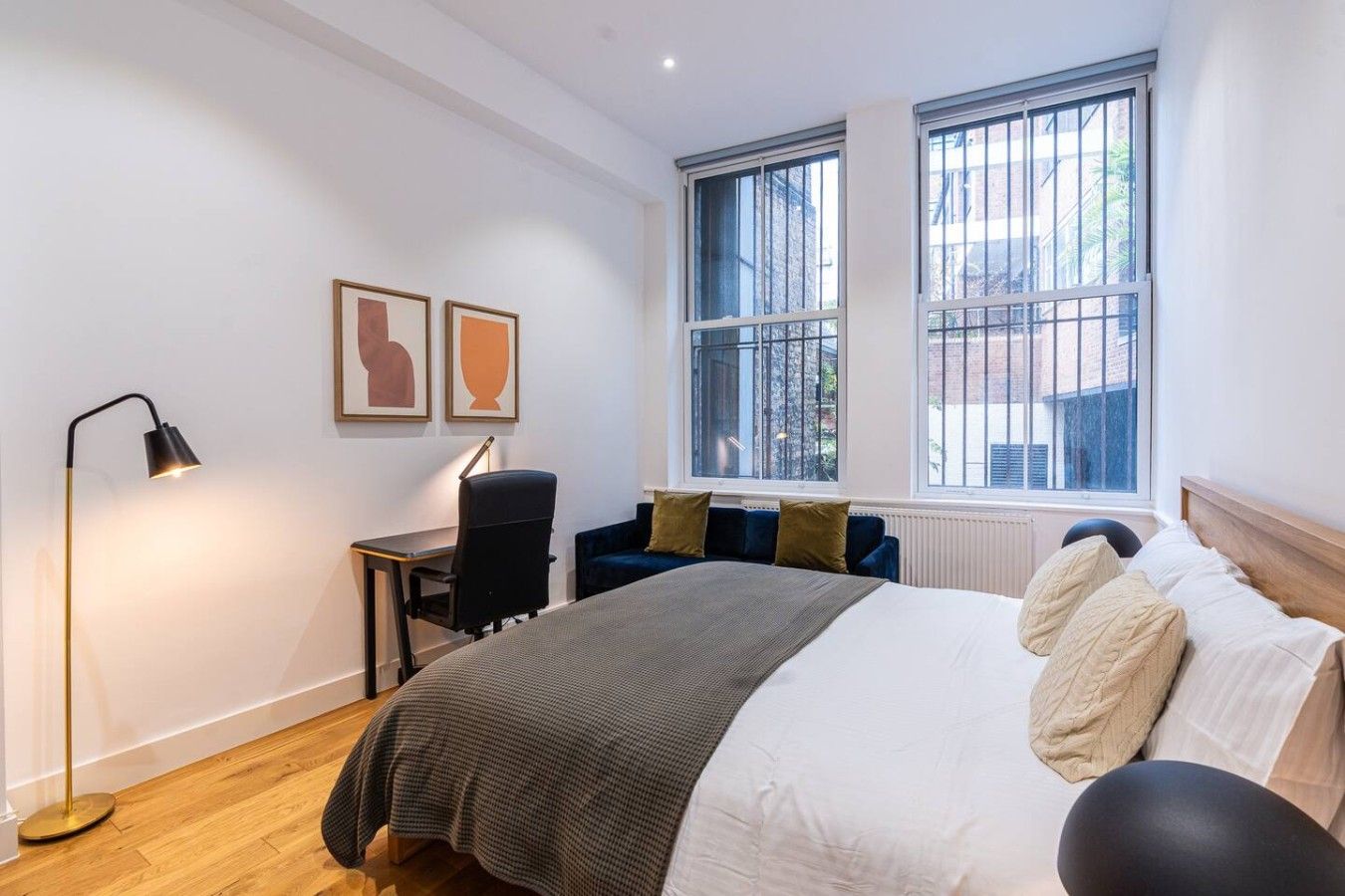 Desk, iron/ironing board, travel crib, WiFi