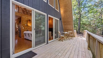 Open the doors and let the forest become part of your stay.