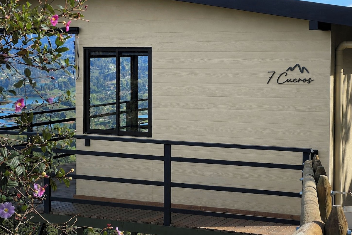 Cabane Supérieure, balcon, vue lac