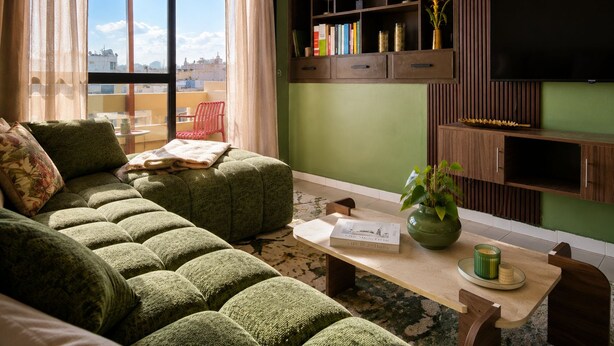 Living area - The Olive Flat (Rabat)