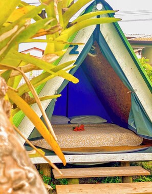 Chalet Economy, patio | Parco della struttura