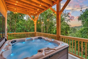 Bain à remous extérieur
