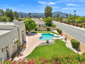 Pool - Palm Desert 4-Bedroom Retreat with a sparkling pool in the heart of Palm Desert (Palm Desert)