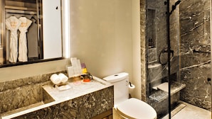 Comfort Twin Room, City View | Bathroom - Chengdu MUSTEL Muwenti Hotel (ChengDu)