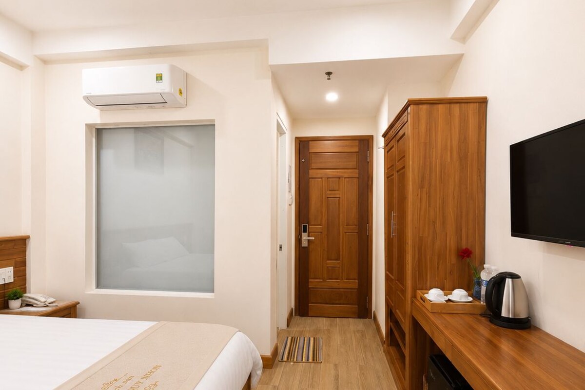 Twin kamer, 1 queensize bed, niet-roken, schoonmaakservice | Een bureau, gratis wifi