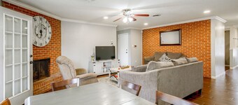 Centrally Located Lubbock Escape w/ Yard