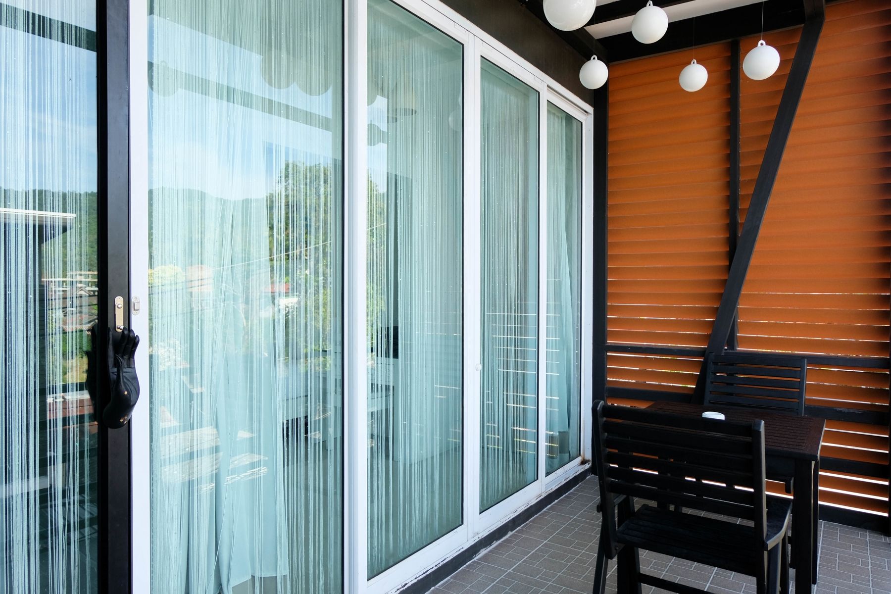 ห้องเอ็กเซกคิวทีฟดับเบิล, ระเบียง, วิวเมือง | รับประทานอาหารกลางแจ้ง
