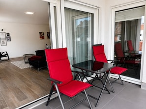 Suite superior, balcón, vistas a la ciudad | Terraza o patio