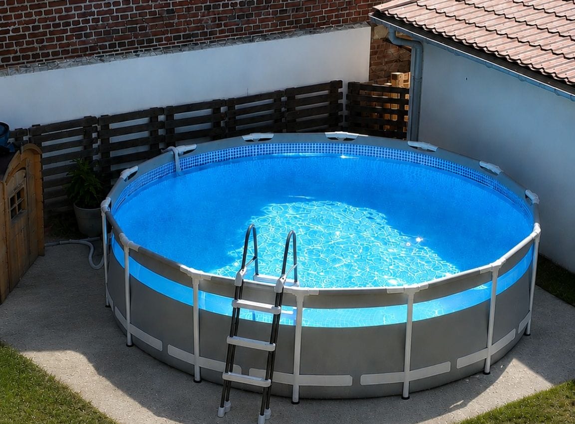 Beheizter Pool