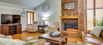 Patio & Courtyard! Elk City Townhome