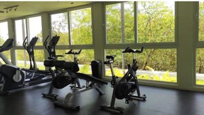 Fitness facility - Luxury apartment just a 5-minute drive from the beach. (Santiago de Querétaro)