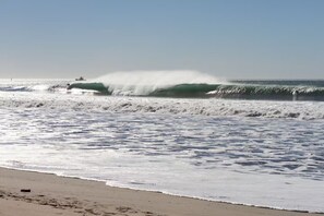 A beach with waves and a clear sky. - 25% Off Sept, Perfect For Families, Walk To Beach! (Ventura)