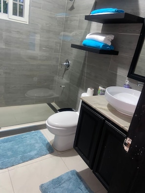 Towels, toilet paper - 
Welcome Home !! to a stylish 2 bed, 2.5 bath apartment on UpperWaterloo Road (Kingston)