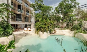 Pool - Elegante Estudio en Av. Coba (Tulum)