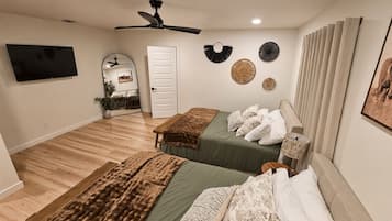 4 habitaciones, wifi y ropa de cama