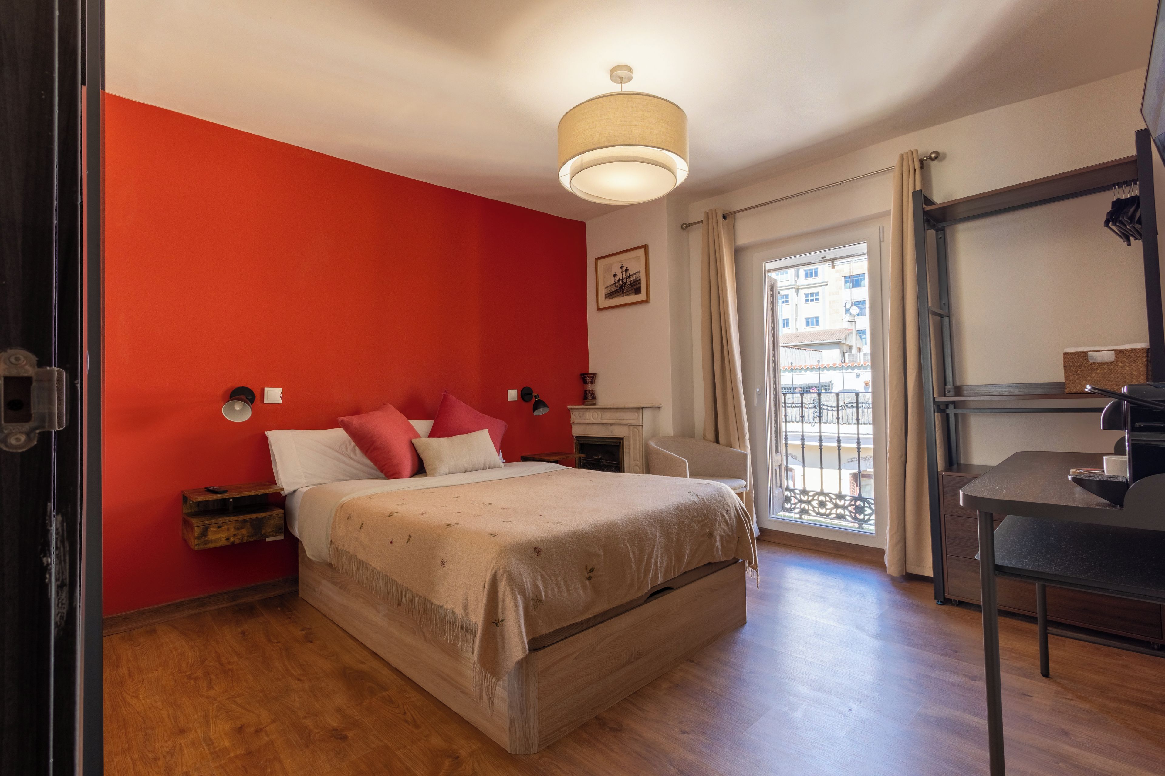 Standard Double Room, Balcony, City View