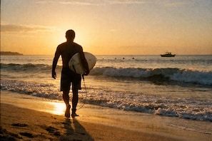 Surfing/boogie boarding