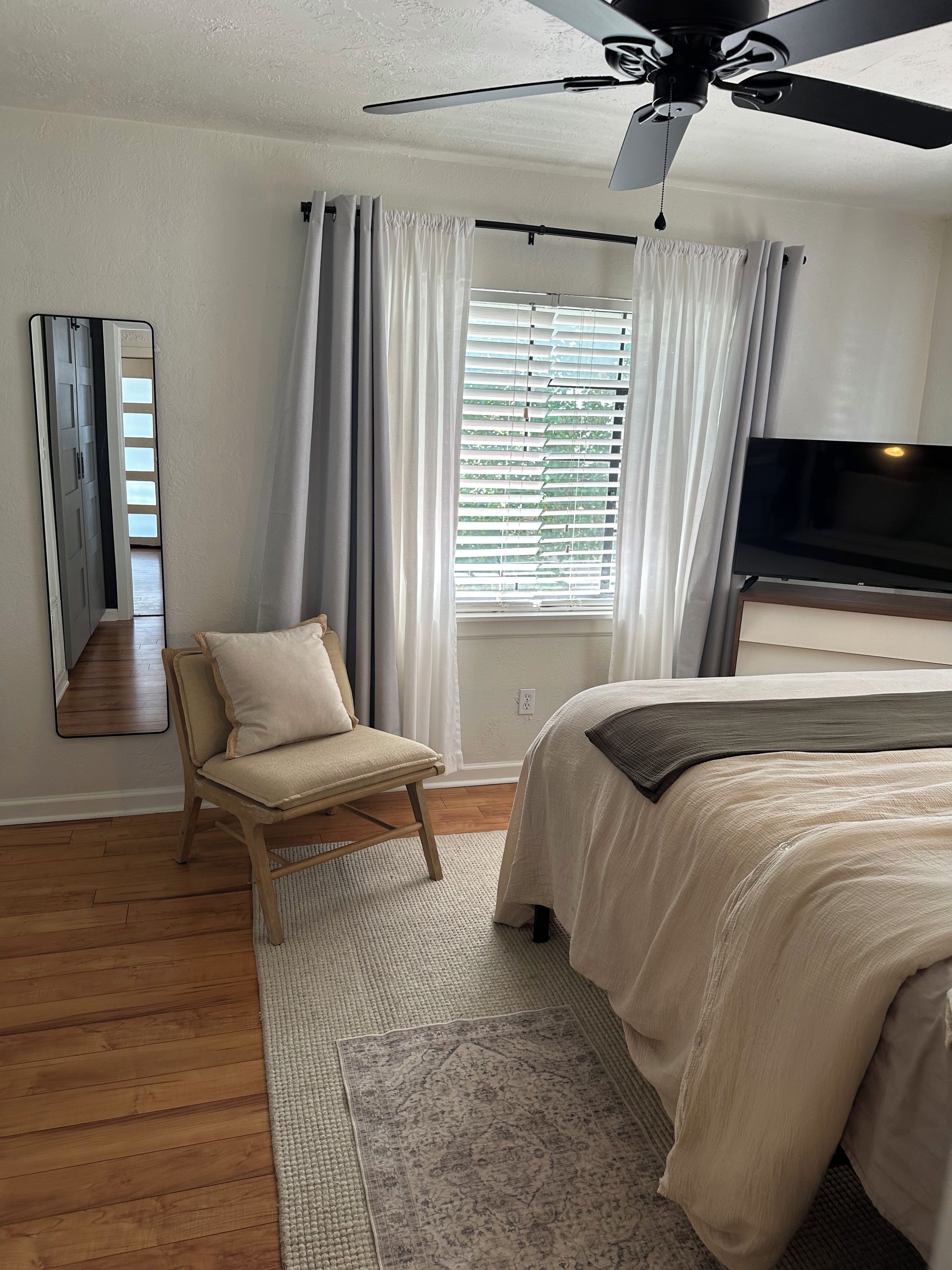 1 Schlafzimmer, Bügeleisen/Bügelbrett, kostenloses WLAN, Bettwäsche