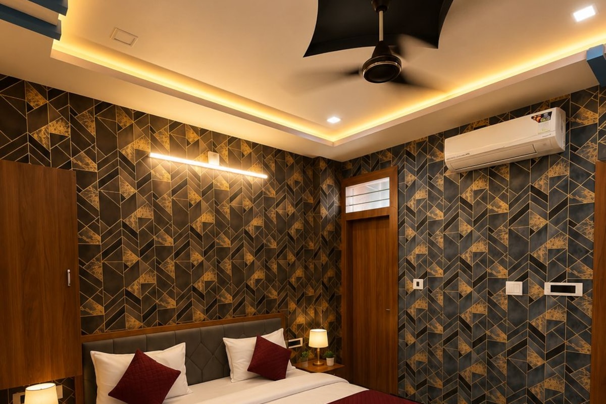 Chambre Double Deluxe, balcon, vue colline