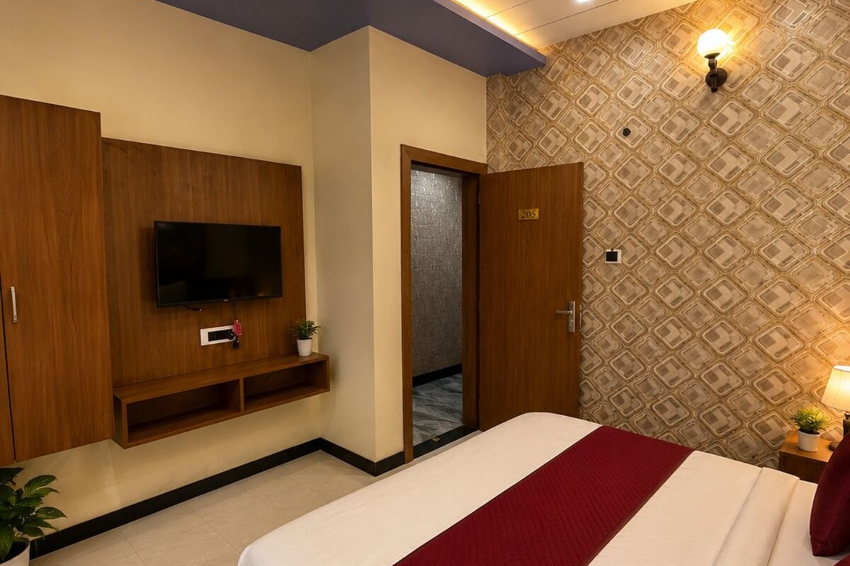 Chambre Double Deluxe, balcon, vue colline