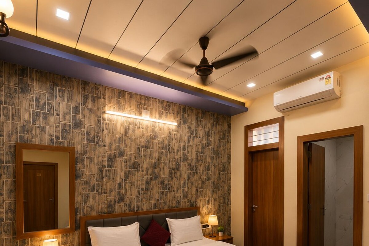 Chambre Double Deluxe, balcon, vue colline
