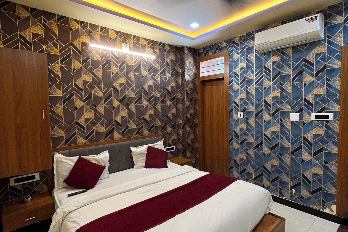 Chambre Double Deluxe, balcon, vue colline