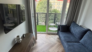 Living area - Blue Mostek by Grand Apartments (Gdańsk)
